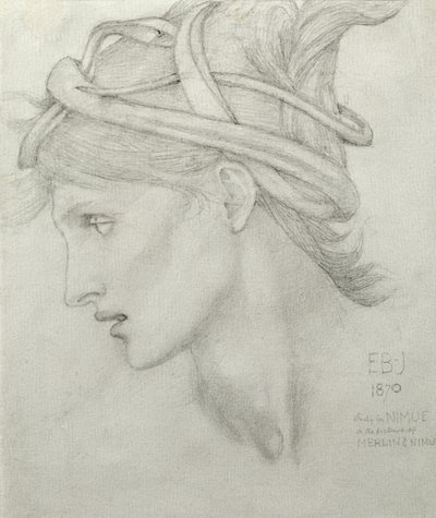 Study for Nimue for 